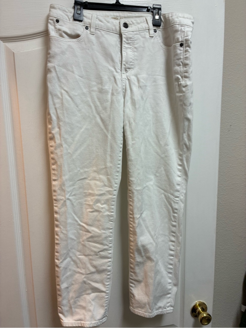 Talbots white Straight-Leg Women’s Jeans